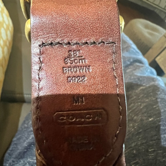 Coach Leather Belt - Picture 2 of 7